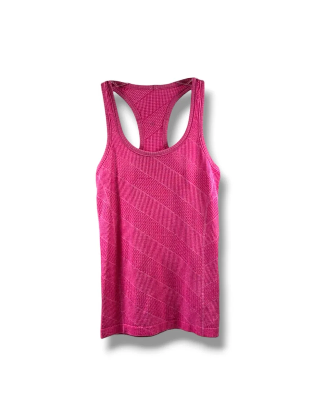 Lululemon Run Swiftly Tech Racerback in Heathered Jewelled Magenta Size 2